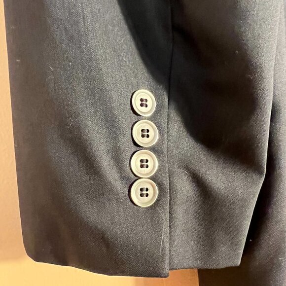 Calvin Klein Mens 100% Wool Black Jacket - Picture 5 of 8